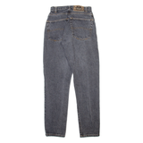 BONAVENTURE Womens Jeans Grey Relaxed Tapered Stone Wash W22 L29