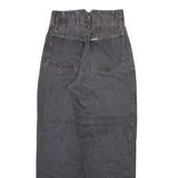 JACK MORGAN Womens Jeans Grey Relaxed Tapered Stone Wash W26 L29