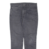 LEVI'S 511 Jeans Mens Grey Slim Straight W32 L32