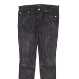7 FOR ALL MANKIND Womens Trousers Black Slim Skinny W28 L27