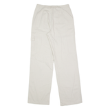 DOCKERS Cargo Khakis Womens Twill Trousers Grey Regular Wide-Leg W30 L32