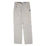 DEELUXE Mens Trousers Grey Regular Straight W32 L33