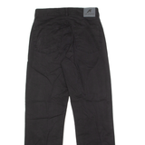 LEE COOPER Mens Twill Trousers Black Slim Skinny W26 L28