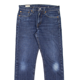LEVI'S 502 Jeans BIG E Mens Blue Regular Tapered Stone Wash W31 L29