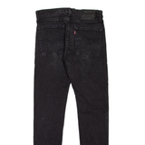 LEVI'S 510 BIG E Jeans Mens Black Slim Skinny W30 L29