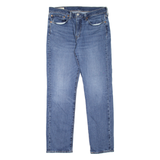 LEVI'S 511 BIG E Jeans Mens Blue Slim Straight Stone Wash W34 L32