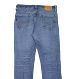LEVI'S 511 BIG E Jeans Mens Blue Slim Straight Stone Wash W34 L32