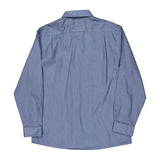 Tommy Hilfiger Slim Fit Shirt - Large Blue Cotton