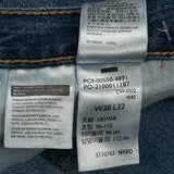 550 Levis Jeans - 38W 26L Blue Denim