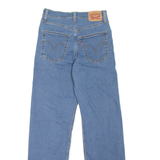 LEVI'S Womens Jeans Blue Relaxed Straight W26 L30