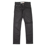 DRIVER Mens Jeans Black Slim Straight W30 L32