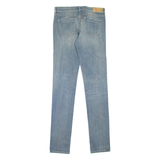 DIESEL Livier Womens Jeans Blue Slim Jegging Stone Wash W31 L35