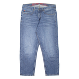 HUGO 340 Mens Jeans Blue Regular Tapered Stone Wash W34 L26