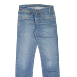 LEVI'S Mens Jeans Blue Slim Straight Stone Wash W29 L32