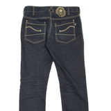POLO ST. MORITZ Mens Jeans Black Slim Straight W32 L31