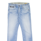 PME LEGEND Skyhawk Mens Jeans Blue Slim Straight Stone Wash W34 L34