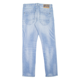 PME LEGEND Skyhawk Mens Jeans Blue Slim Straight Stone Wash W34 L34