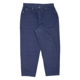 TEDDY'S Womens Jeans Blue Regular Mom W30 L26