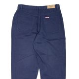 TEDDY'S Womens Jeans Blue Regular Mom W30 L26