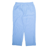 REEBOK Womens Track Pants Blue Straight L W32 L30