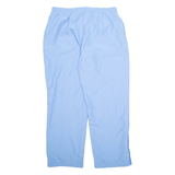 REEBOK Womens Track Pants Blue Straight L W32 L30
