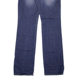 GUESS Womens Jeans Blue Regular Straight Stone Wash W28 L33