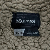 Marmot Checked Fleece Jacket - XL Red Polyester