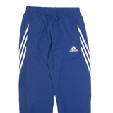 ADIDAS Mens Track Pants Blue Tapered M W30 L30