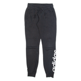 ADIDAS Womens Joggers Black Tapered XS W26 L28