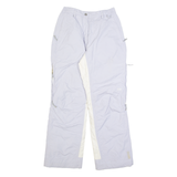 HELLY HANSEN Womens Snow Pants Purple Straight M W26 L30