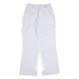 HELLY HANSEN Womens Snow Pants Purple Straight M W26 L30