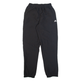ADIDAS Mens Joggers Black Tapered S W24 L30