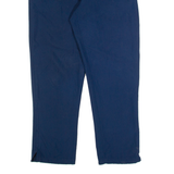 ADIDAS Mens Track Pants Blue Nylon Straight L W30 L32
