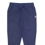 FILA Mens Joggers Blue Tapered L W30 L27