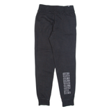 PUMA Womens Joggers Black Tapered L W24 L27
