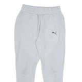 PUMA Mens Joggers Grey Tapered S W24 L24