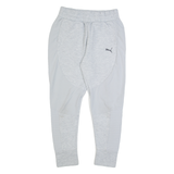 PUMA Mens Joggers Grey Tapered S W24 L24