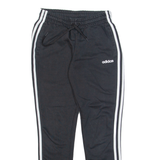 ADIDAS Mens Joggers Black Tapered S W26 L28