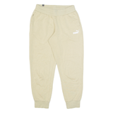 PUMA Womens Joggers Beige Tapered S W26 L26
