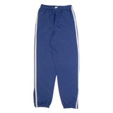 ADIDAS Womens Track Pants Blue Tapered S W26 L29
