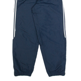 ADIDAS Womens Track Pants Blue Tapered M W26 L29