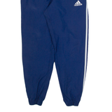 ADIDAS Mens Track Pants Blue Tapered M W24 L28