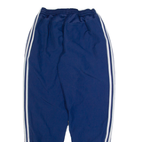 ADIDAS Mens Track Pants Blue Tapered M W24 L28