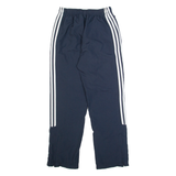 ADIDAS Womens Track Pants Blue Straight S W24 L29