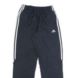 ADIDAS Mens Track Pants Black Tapered S W24 L30