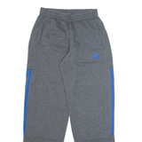 ADIDAS Mens Joggers Grey Tapered S W26 L30