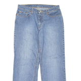 POLO RALPH LAUREN Womens Jeans Blue Regular Straight Stone Wash W31 L28