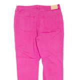 SEVEN Womens Jeans Pink Regular Tapered W38 L30