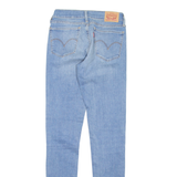 LEVI'S Womens Jeans Blue Regular Skinny Stone Wash W27 L32
