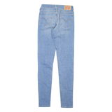 LEVI'S Womens Jeans Blue Regular Skinny Stone Wash W27 L32